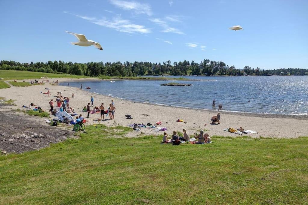 Scandpoint Apartment Fornebu Near Sea Front With Outdoor Walk! Stabekk Exterior foto